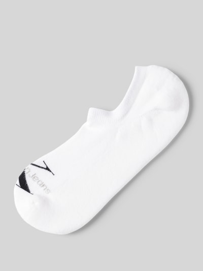 CK Calvin Klein Socken mit Label-Print Weiss 1