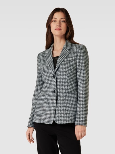 Windsor Blazer met all-over motief Lichtgrijs gemêleerd - 4