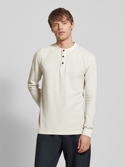 Superdry Longsleeve mit Label-Detail Beige 4