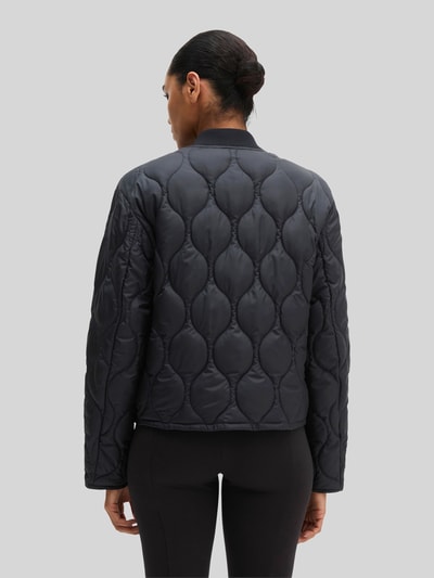 Marc O'Polo Relaxed Fit Bomberjacke mit gesteppter Struktur Dunkelblau 5
