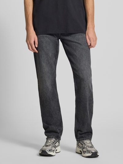 Marc O'Polo Denim Straight Fit Jeans aus reiner Baumwolle Modell 'SVERRE' Black 4