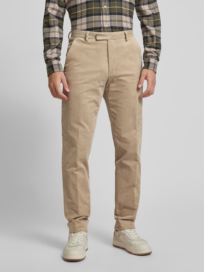 MCNEAL Cordhose mit Knopf- und Reißverschluss Beige 4