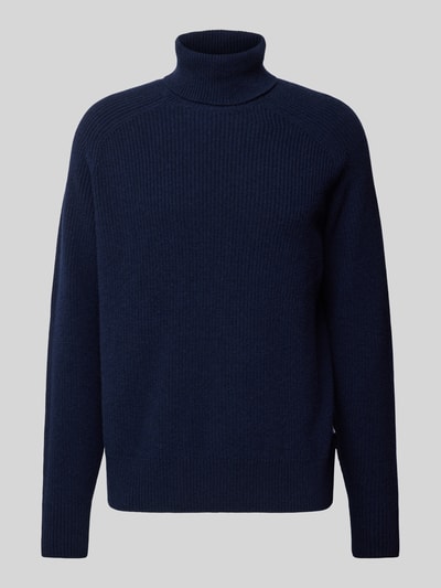 BOSS Gebreide pullover, model 'Evento' Marineblauw - 2