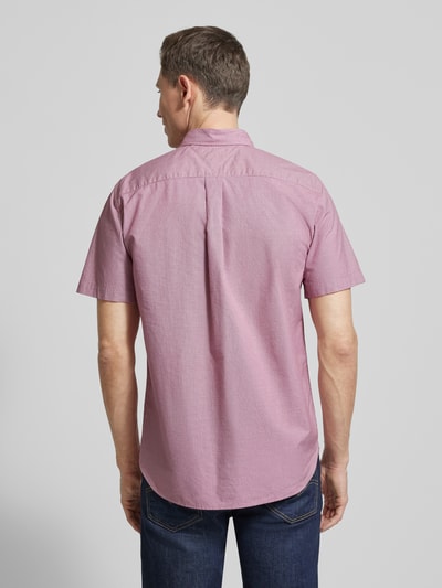 Tommy Hilfiger Regular Fit vrijetijdshemd van puur katoen Rood - 5
