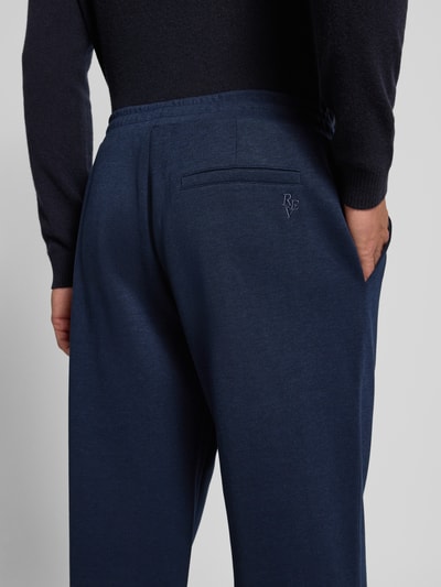 REVIEW Sweathose mit elastischem Bund Marine 3