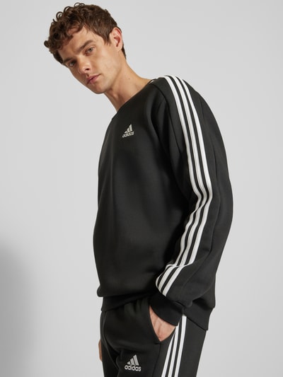 ADIDAS SPORTSWEAR Sweatshirt met labelstitching Zwart - 3