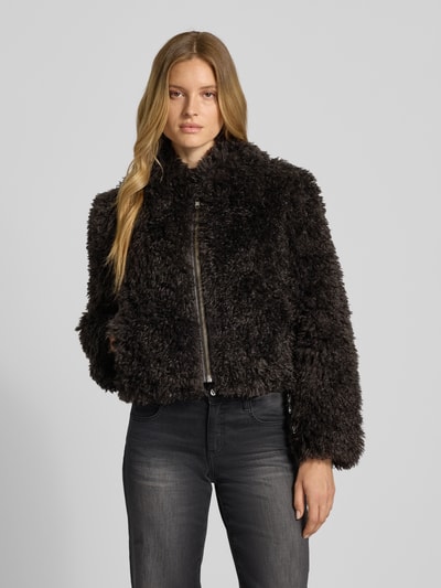 STAND STUDIO Jack van teddybont met ritssluiting Middengrijs - 4