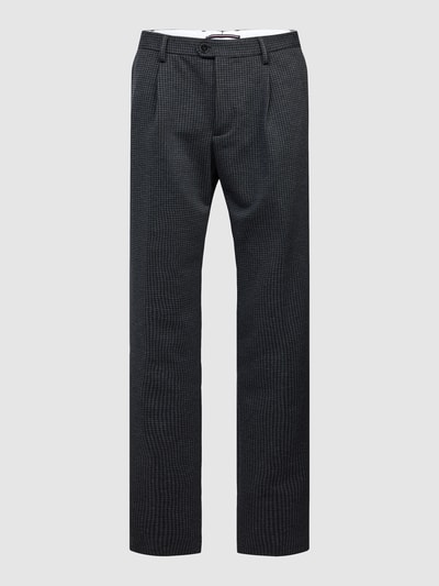 Tommy Hilfiger Pants Anzughose mit Karomuster Modell 'HAMPTON' Anthrazit 2