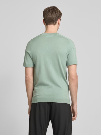 SELECTED HOMME T-shirt van pure wol Lichtgroen - 5