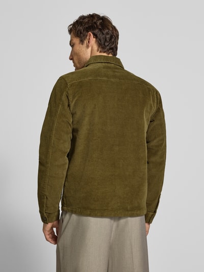 Casual Friday Hemdjacke mit Eingrifftaschen Modell 'HOLMDRUP' Khaki 5