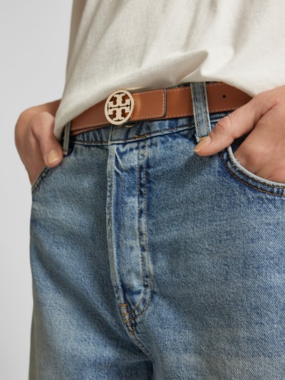 Tory Burch Gürtel mit Label-Detail Hellbraun 1