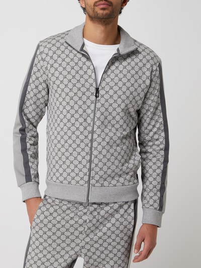 JOOP! Collection Sweatjacke mit Logo-Muster  Silber 4