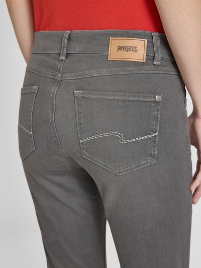 Angels Skinny fit jeans in 5-pocketmodel Donkergrijs - 3