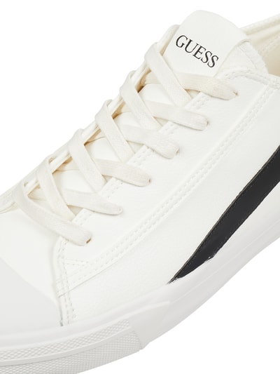 Guess Sneaker in Leder-Optik Modell 'Ederle Low'  Weiss 2