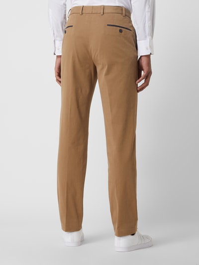 Hiltl Regular fit chino met stretch, model 'Peaker' Beige - 5