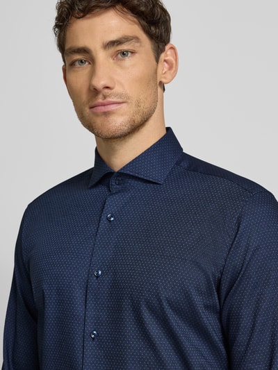BOSS Regular Fit Businesshemd aus reiner Baumwolle Modell 'JOE' Marine 3