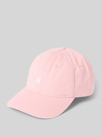 Carhartt Work In Progress Basecap mit Label-Stitching Modell 'MADISON' Hellrosa 1