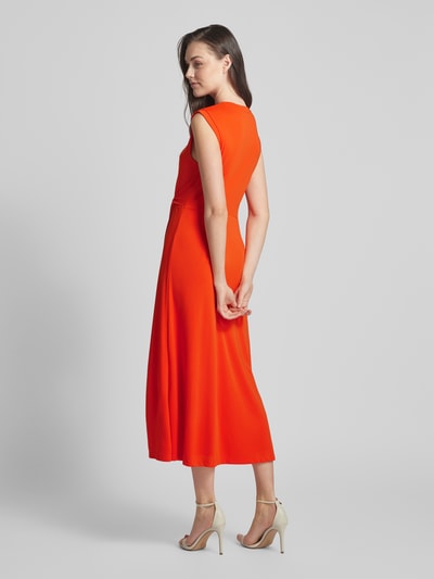 Esprit Midi-jurk in effen design Oranje - 5