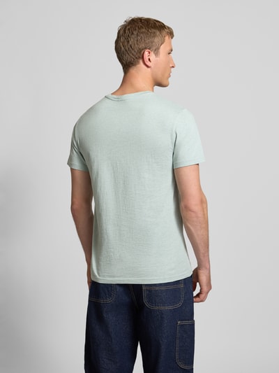 G-Star RAW Regular Fit T-Shirt aus reiner Baumwolle Mint Melange 5