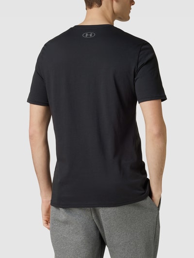 Under Armour T-shirt z wyhaftowanym logo Czarny 5