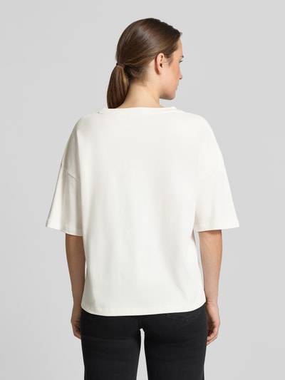 Christian Berg Woman T-Shirt aus reiner Baumwolle Offwhite 5