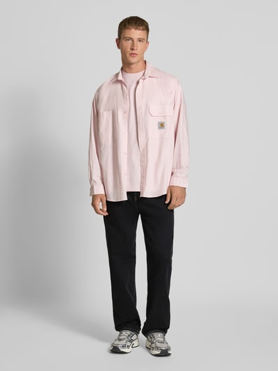 Carhartt Work In Progress Jeans met steekzakken, model 'AARON' Zwart - 1