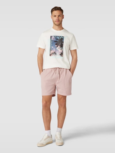 Tom Tailor T-Shirt mit Motiv-Print Offwhite 1