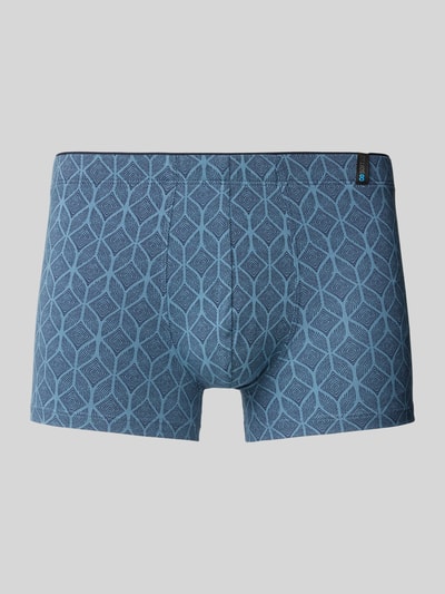 Schiesser Boxershort met labeldetail Donkerblauw - 1