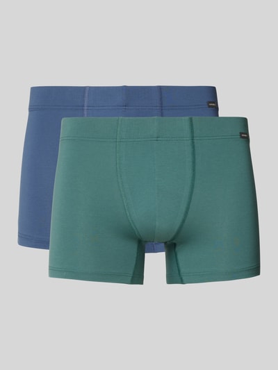 Hanro Trunks mit Label-Detail im 2er-Pack Gruen 1