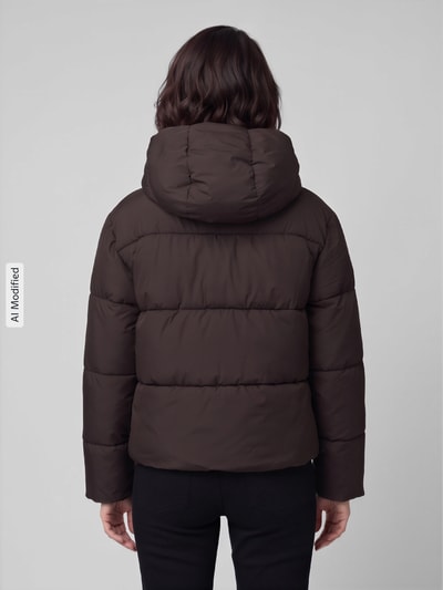 ONLY Steppjacke mit Kapuze Schoko 5