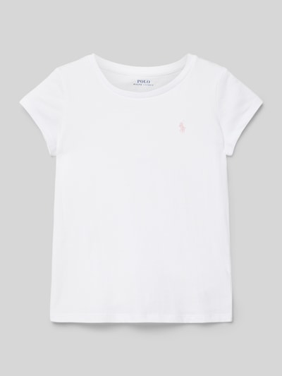 Polo Ralph Lauren Kids T-Shirt mit Logo-Stitching Weiss 1