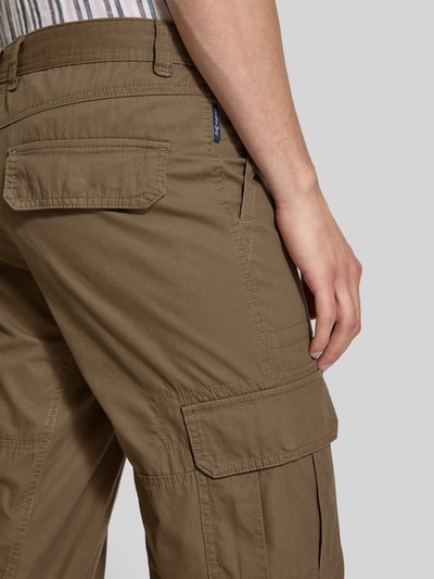 Christian Berg Men Bermuda met cargozakken Taupe - 3