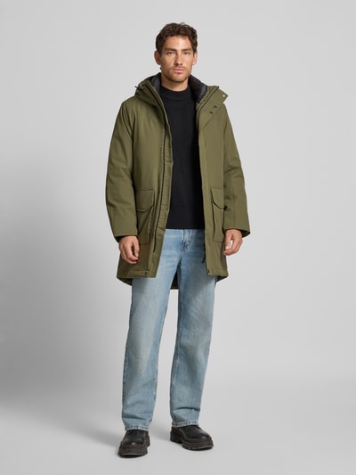 Tom Tailor Denim Parka o kroju regular fit z funkcją wodoodporną
 Oliwkowy 1