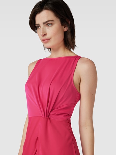 Lauren Ralph Lauren Midikleid in Wickel-Optik Modell 'FINA' Pink 3