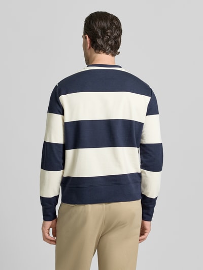 GANT Regular Fit Sweatshirt in Strick-Optik Marine 5