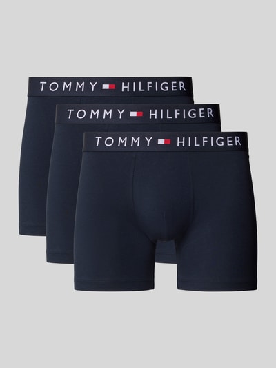 Tommy Hilfiger Boxershort van katoenmix in een set van 3 stuks Marineblauw - 1