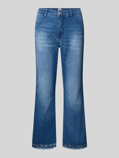 Brax Flared jeans met steekzakken, model 'MARY' Donkerblauw - 2