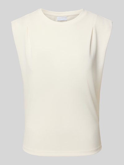 Jake*s Collection Tanktop met ronde hals Beige - 2