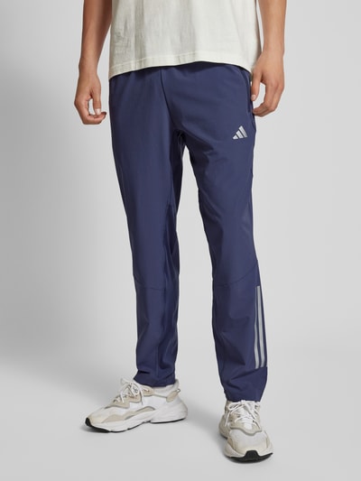 Adidas Training Regular fit trainingsbroek met ritszakken Antraciet - 4