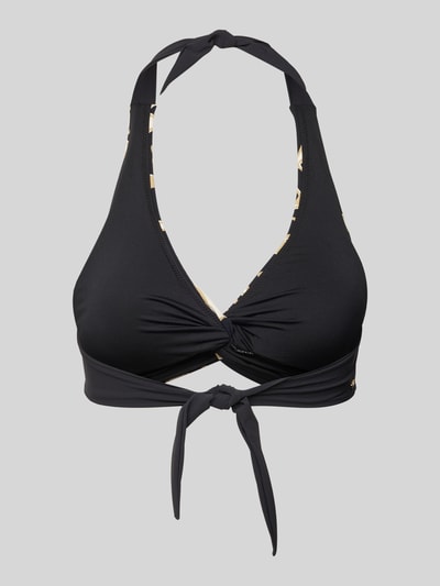 Barts Bikinitop met knoopdetail, model 'BUHRN' Zwart - 3