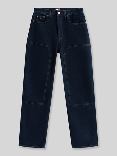 Tommy Jeans Straight Fit Jeans aus Baumwoll-Mix Modell 'LAYLA' Dunkelblau 2