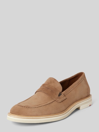 Lloyd Loafers mit Blockabsatz Modell 'JUSTIN' Beige 1