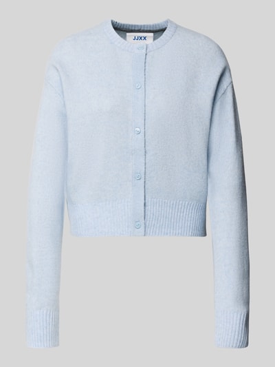 JJXX Strickjacke mit Rundhalsausschnitt Modell 'NATALIE' Hellblau 1