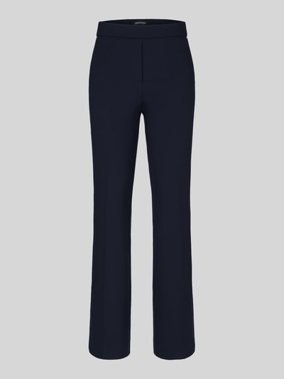 Stehmann Regular Fit Gerade Hose aus Viskose-Mix Modell 'Editta' Marine 2