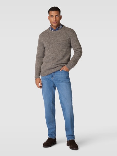 Brax Straight Fit Jeans mit Stretch-Anteil Modell 'Cadiz' Jeansblau 1