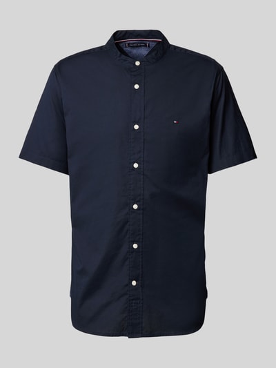 Tommy Hilfiger Regular Fit Freizeithemd mit 1/2-Arm Marine 2
