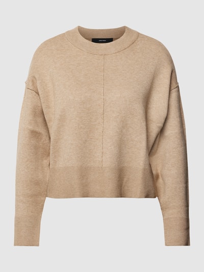 Vero Moda Strickpullover mit Teilungsnähte Sand 1