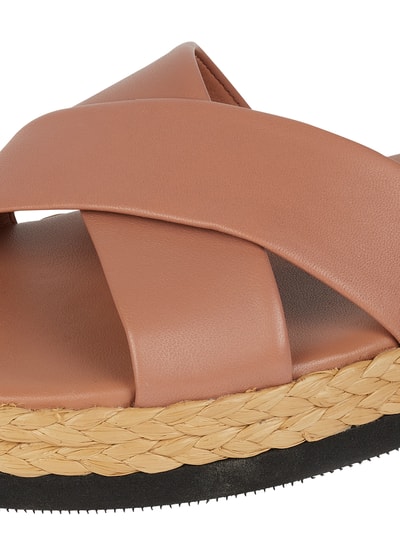 Högl Sandalen aus Leder Camel 2