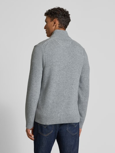 Brax Kurtka z dzianiny z zamkiem błyskawicznym model ‘JAKE’ Ciemnoszary 5