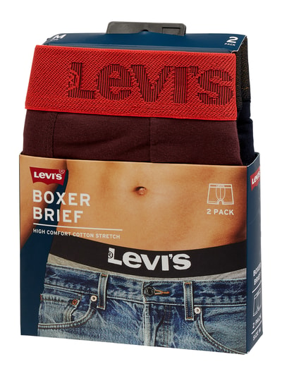 Levi's® Trunks mit Stretch-Anteil im 2er-Pack  Bordeaux 2